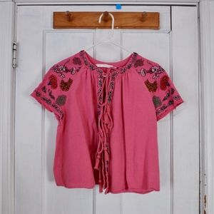 embroidered blouse